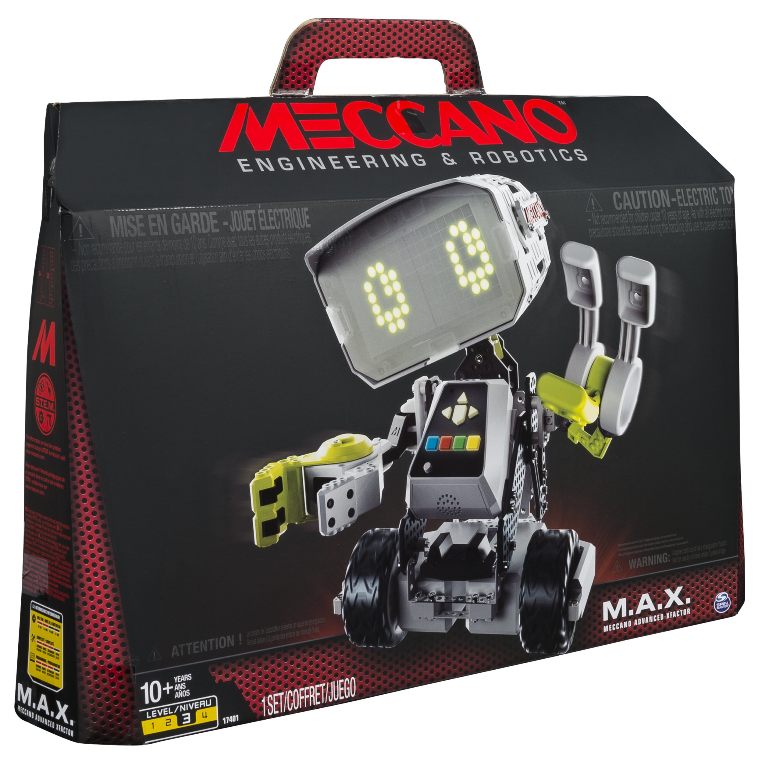 MeccanoErector M.A.X Robotic Interactive Toy with Artificial