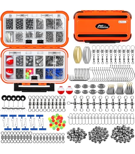 PATIKIL Flotteurs Lumineux Pour Pêche De Nuit - 3 Bobbers LED Avec Piles - Idéal Pour Pêcher Dans L'obscurité !