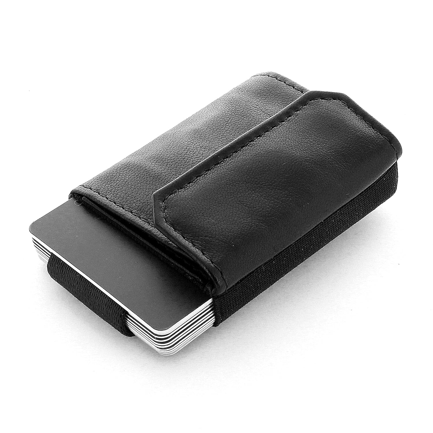 Jaimie Jacobs Cartera Hombre „Nano Boy Pocket“ Cartera Minimalista Slim Wallet Cartera