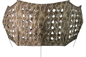 Ameristep Throwdown Hunting Ground Blind - Mossy Oak Bottomland