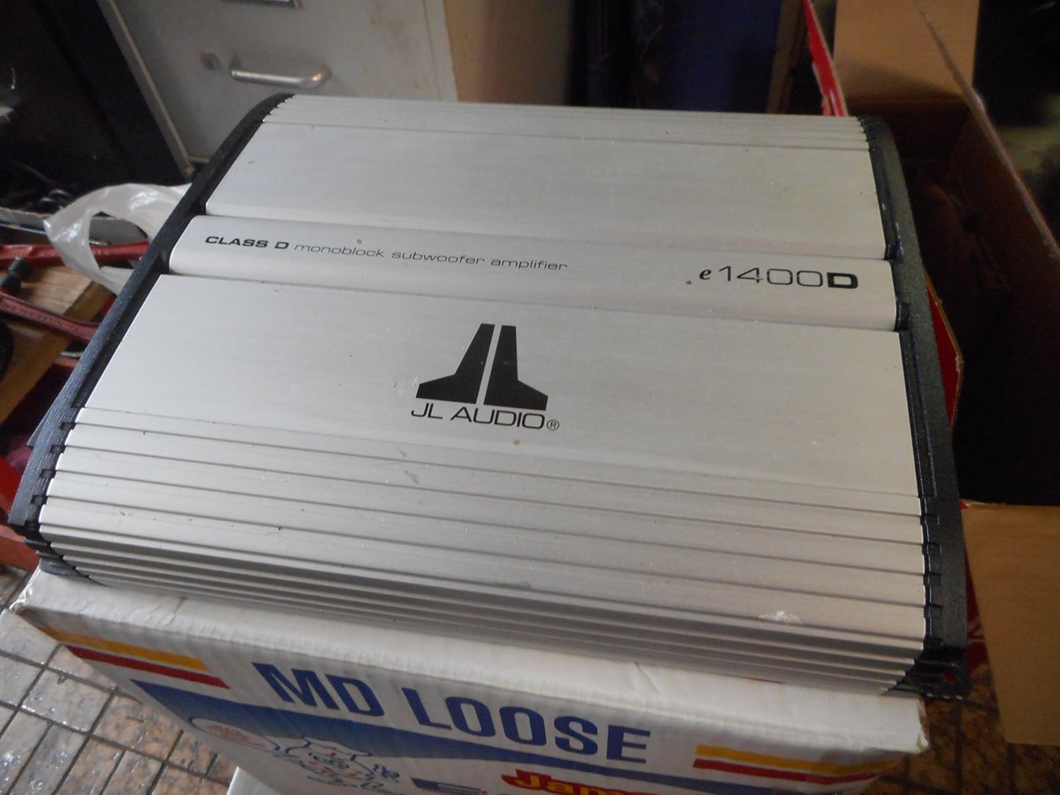 jl audio class d monoblock subwoofer amplifier e1400d