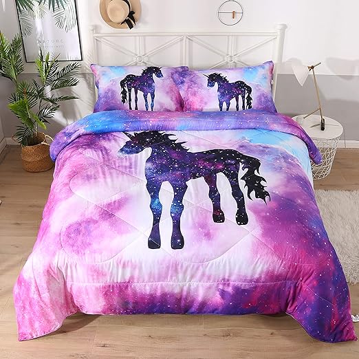 amazon unicorn comforter set