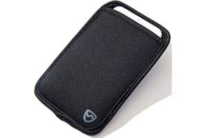 Shield Your Body Anti Radiation Cell Phone Pouch, Cell Phone Sleeves for Blocking EMF, Radiation Blocker for Cell Phone, Blac