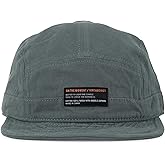 Croogo 5 Panel Short Brim Baseball Cap Soft Trucker Hats Short Bill Cadet Caps Casual Umpire Dad Hats Snapback Hats for Men