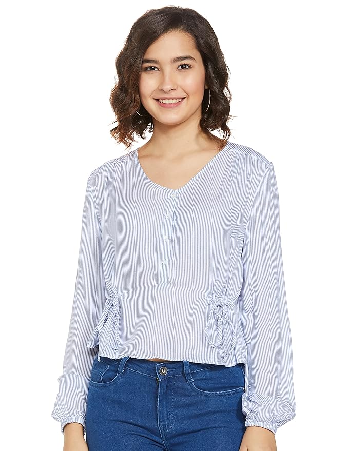 Buy Van Heusen Women's Regular Blouse at Amazon.in