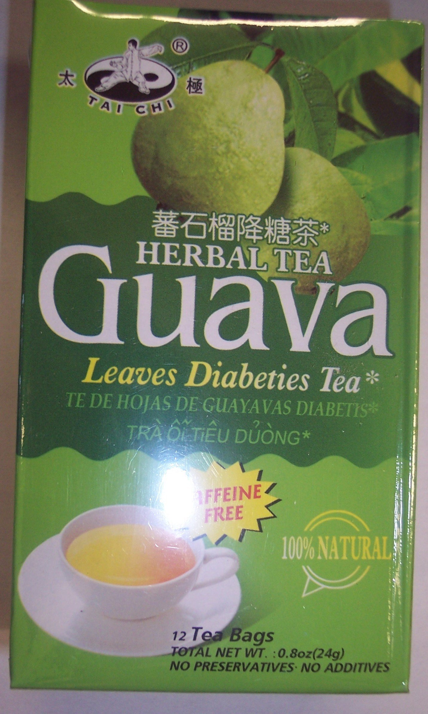 Guava Leaves Tea CaffeineFree Tea (1 Box of 20 Tea Bags