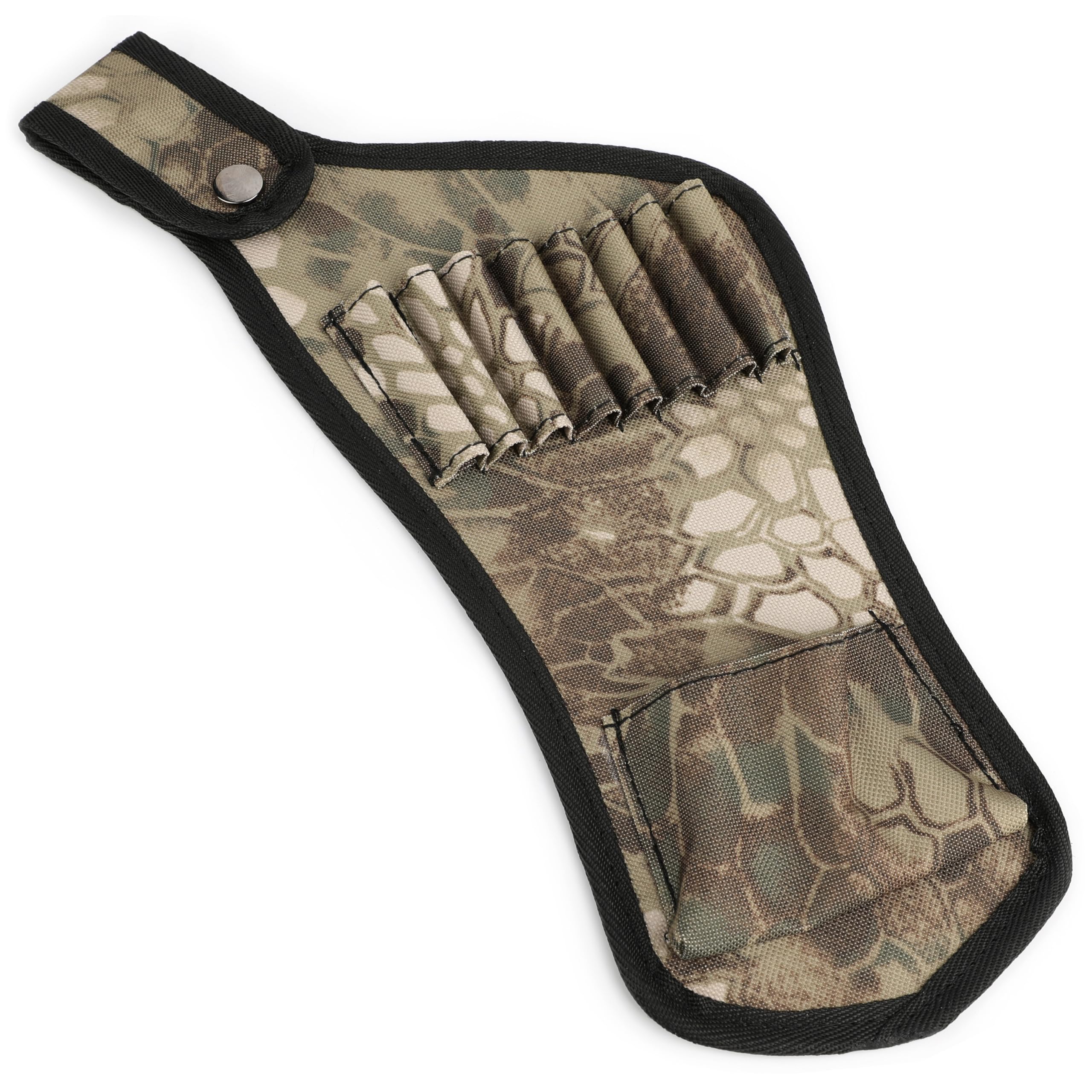 SHARROW Archery Arrow Quiver Crossbow Bolts Quiver Waist Hanged Hip Quiver Camouflage Arrow Holder for 8pcs Crossbow Arrows (Camo 2)