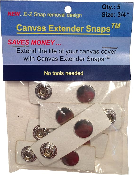 CYP Boat Canvas Extender Snaps Boating Accessories 5 Per Bag Improved