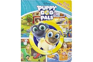 Disney Puppy Dog Pals with Bingo and Rolly - First Look and Find Activity Book - PI Kids