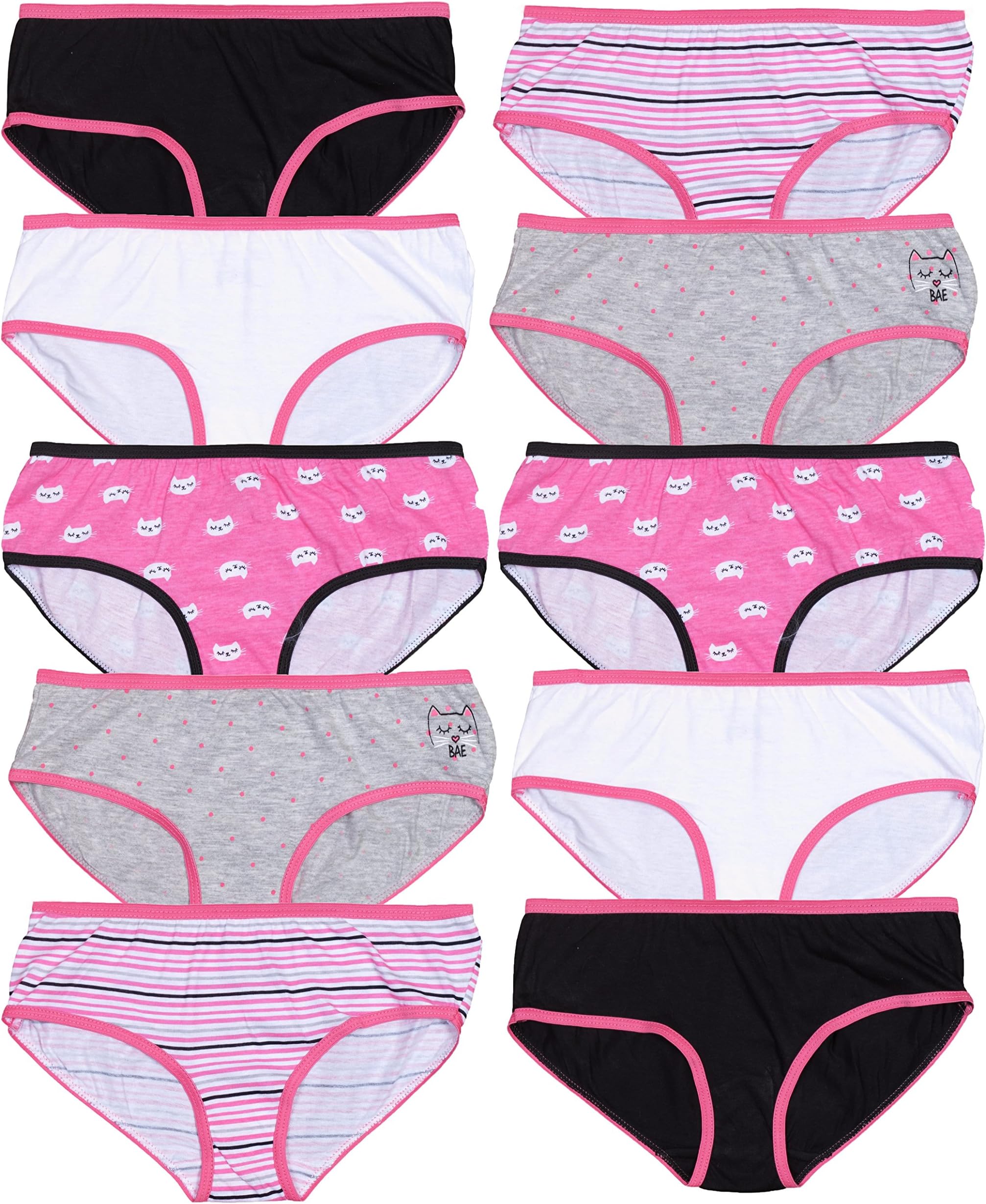 Only Girls Hipster Underwear (10 Pack)