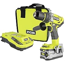 Ryobi P1813 18-Volt ONE+ Brushless Hammer Drill Kit