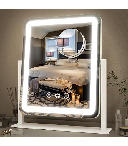 新品未開封KOIZUMI HOLLYWOOD MIRROR Amazon.com : Novlux Vanity Mirror with Lights, 18