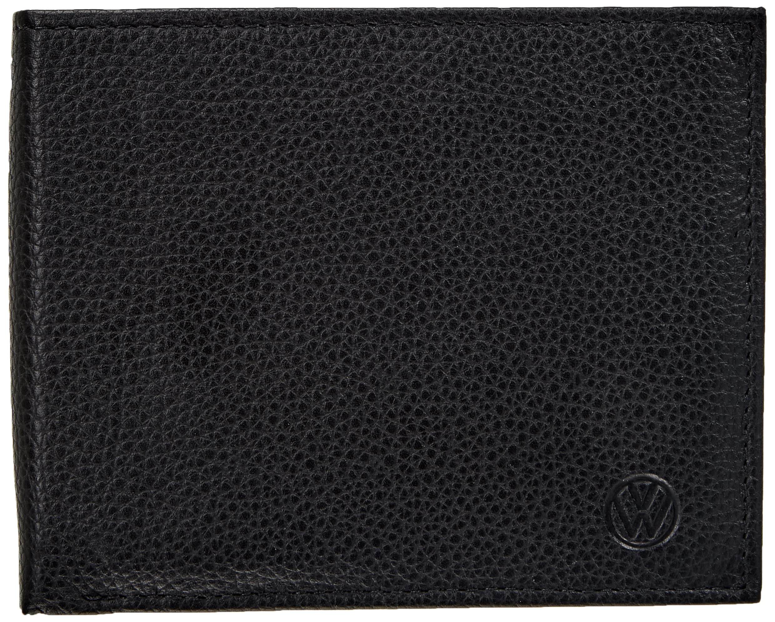 Volkswagen 000087400F041 Wallet for men with 6 Card Slots – Black
