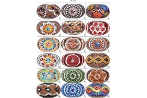 DEMMEX Replacement Mosaic Glass Globe Shade for Turkish Moroccan Lamps – Handmade Oval Tiffany-Style Colorful Lampshade for T