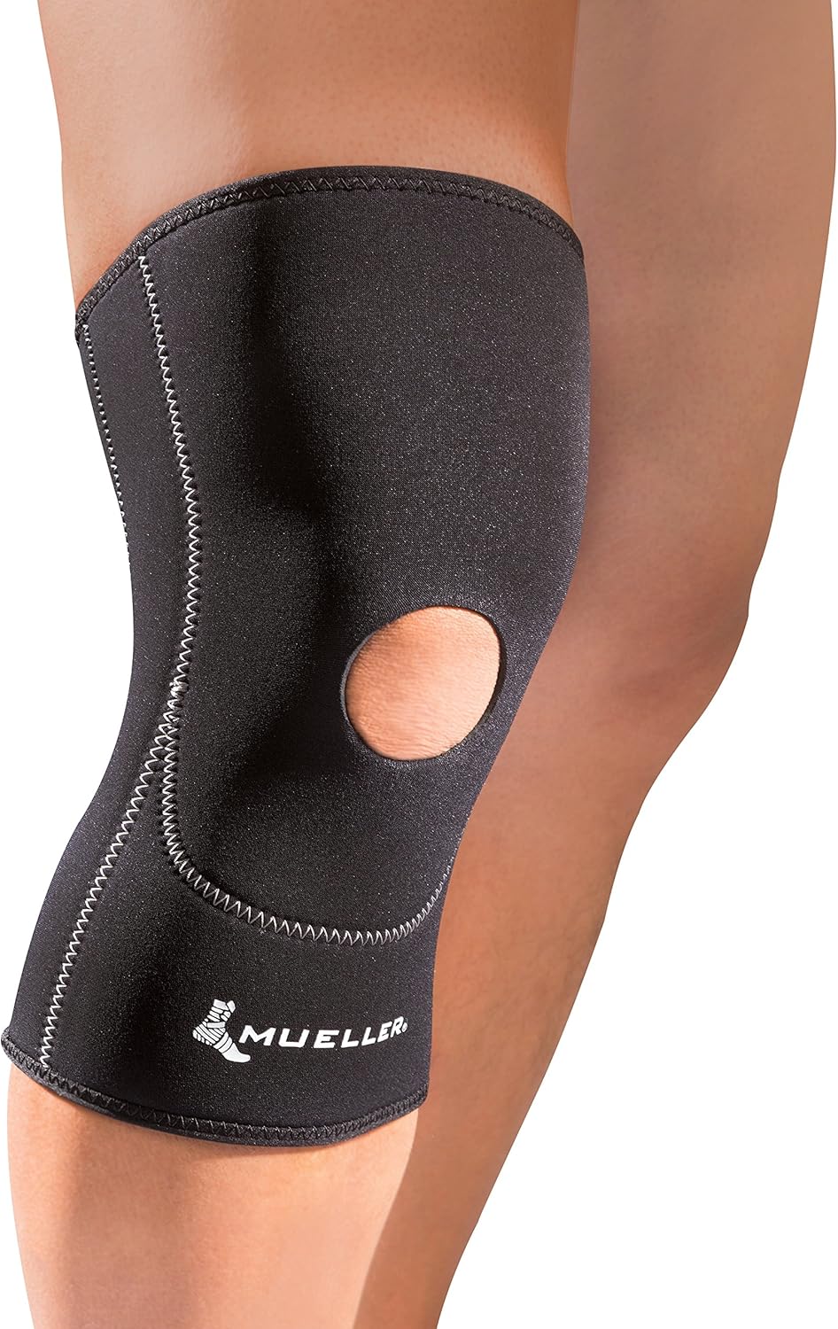 Mueller Sports Medicine Open Patella Knee Sleeve X-Small, 0.17 Pound: Health & Personal Care