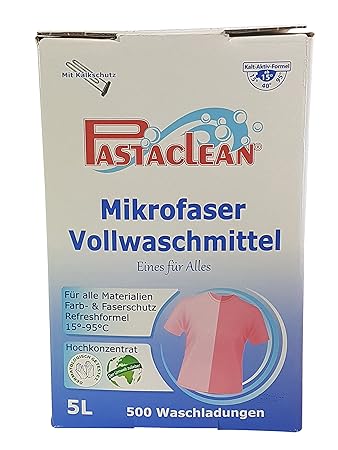 Pastaclean Mikrofaser Vollwaschmittel 5 Liter