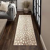 Mohawk Home Antelope Animal Print Beige 2' 1" x