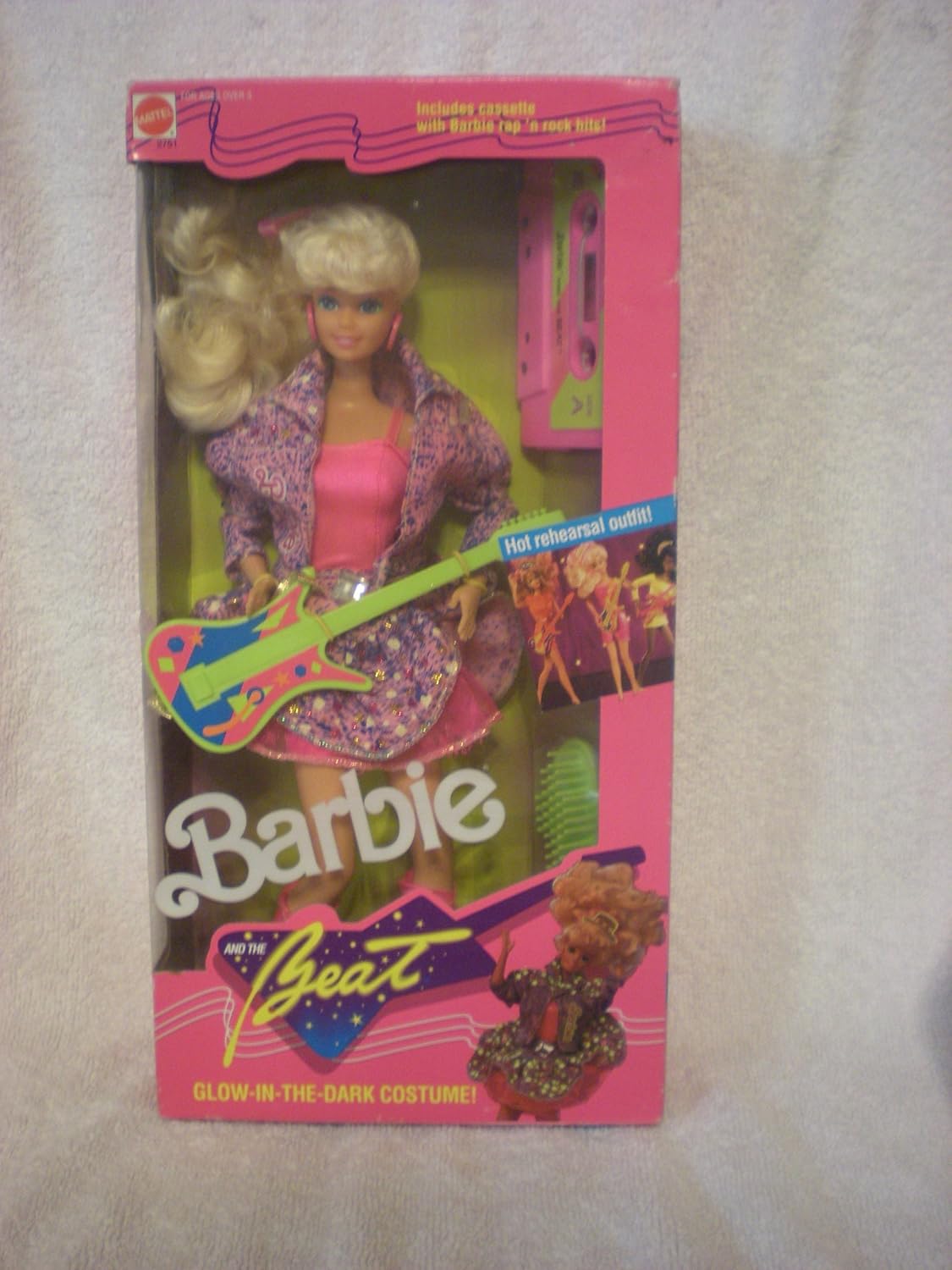 barbie glow in the dark star dress