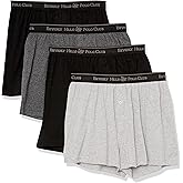 Beverly Hills Polo Club Men's 4 Pack Knit Boxer Short