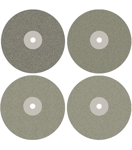 Lot De 4 Disques De Polissage Humides Et Secs Pour Granit