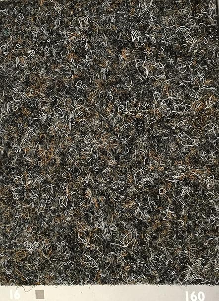 Nadelfilz Teppich In Der Farbe Grau Braun Nadelvlies Auslegeware