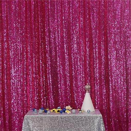 Video Studio Sequin Backdrops 7ftx7ft Baby Blue Party Backdrops