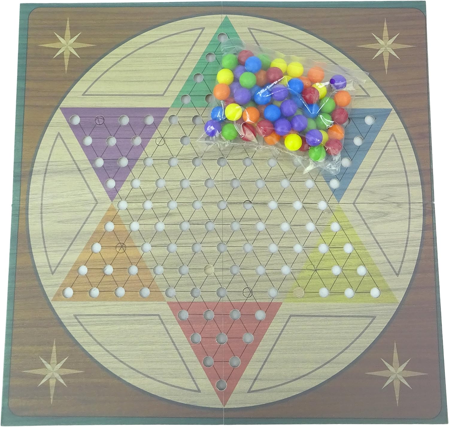 Toyland® Chinese Checkers - Family Games - Classic Board Games, Multicolor - Image 4