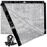 UNIUP 70% Aluminum Shade Cloth 10 FT x 20