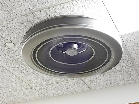 Amazon Com Purifan Ceiling Mount Air Purifier Pewter And Motor