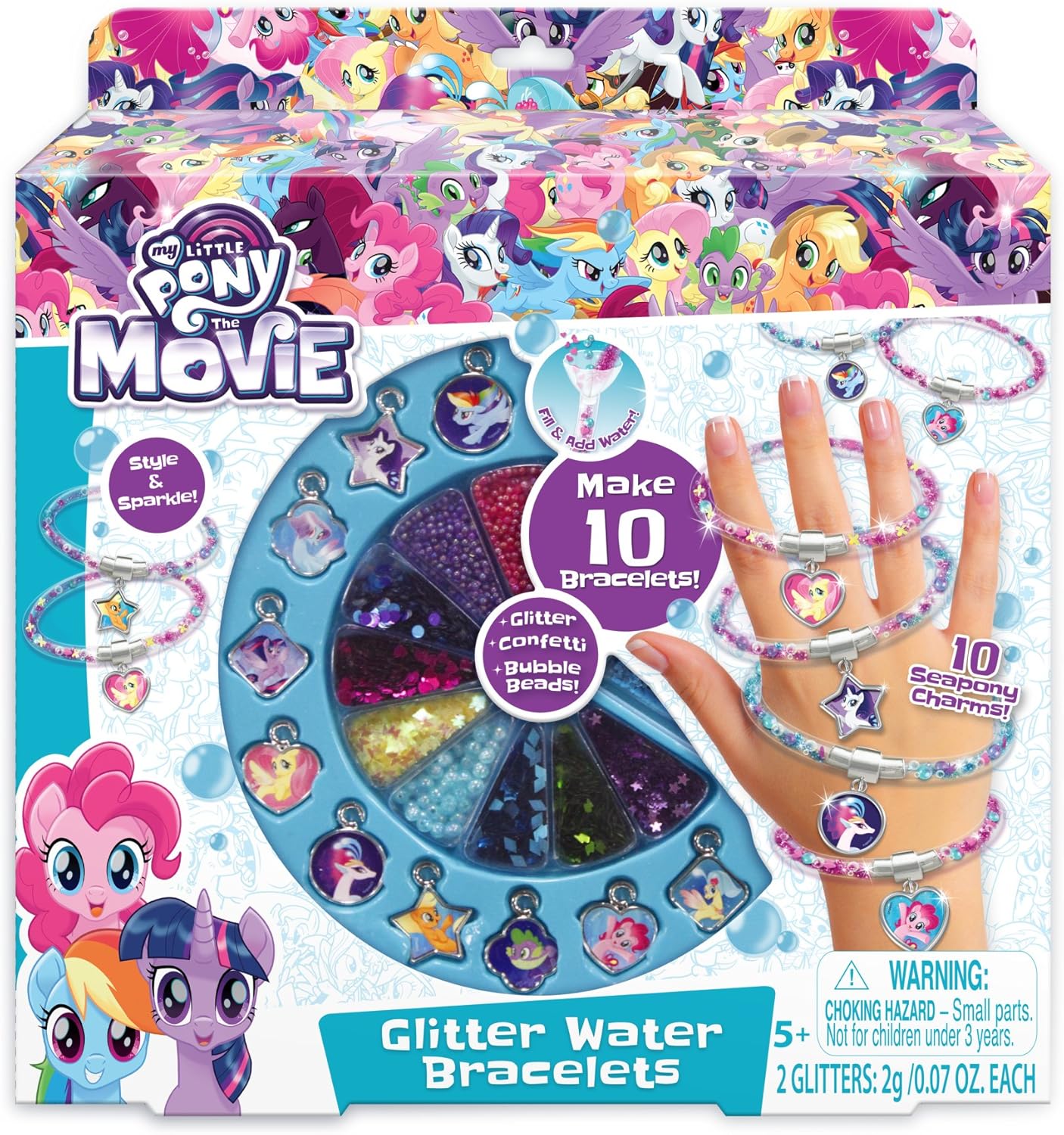 My Little Pony Glitter Bracelet Kit 
