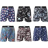 Warriors & Scholars | Mens boxer Shorts | Boxer shorts for men pack of 6 | Printed Mens underwear | Men boxer short underwear