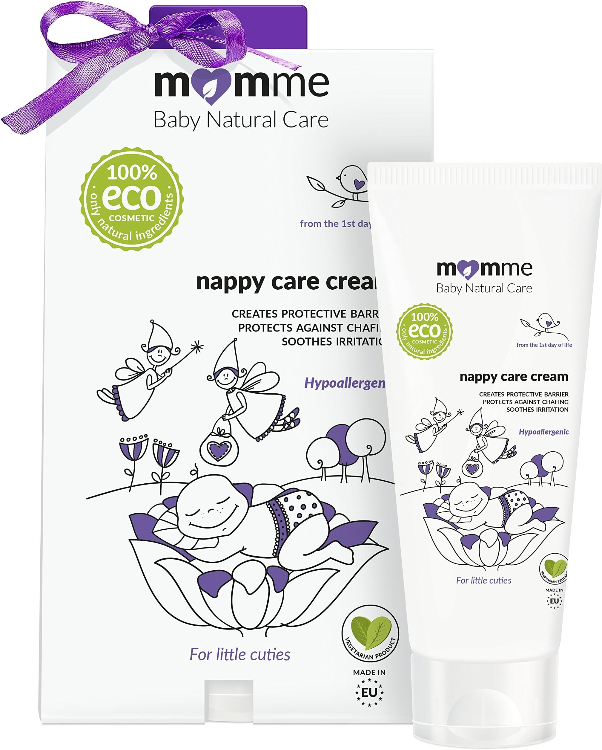Nappy Baby Care Cream/Diapper Care/ORGANIC/MACADAMIA OIL/SWEET ALMONDS OIL/CHAMOMILE (1.7 fl.oz)