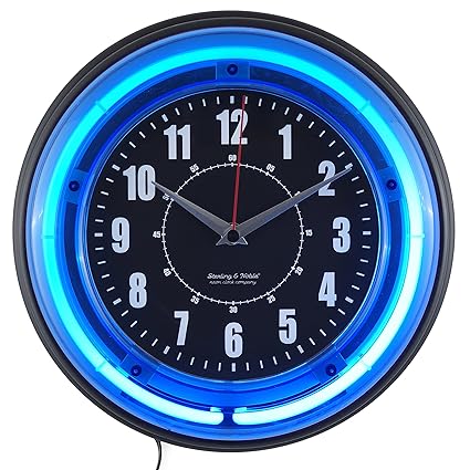 Reloj digital neon | Relojes digitales de muñeca y sobremesa