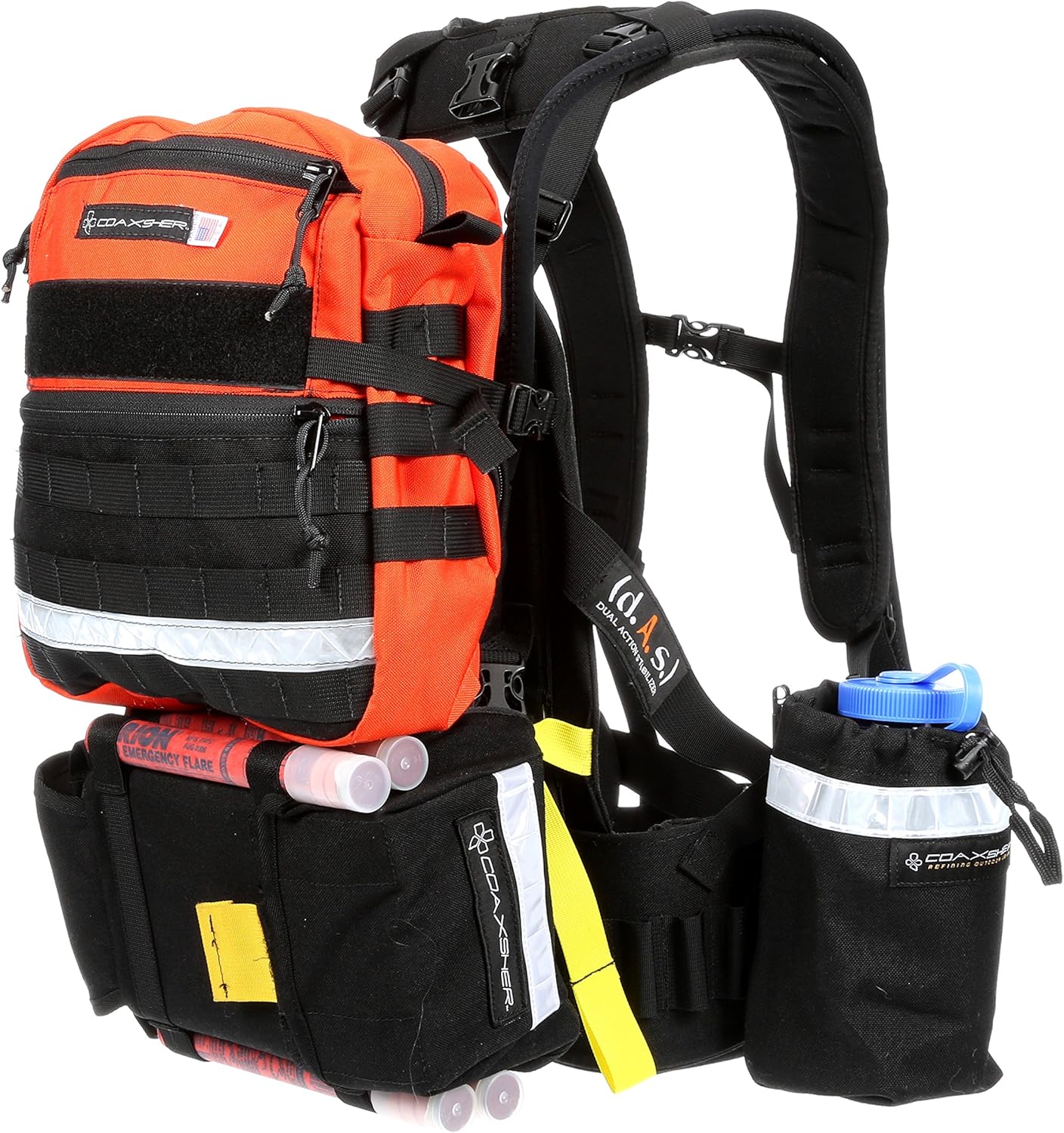 COAXSHER FS1 Spotter Wildland FIrefighter Backpack (Orange) Amazon.co