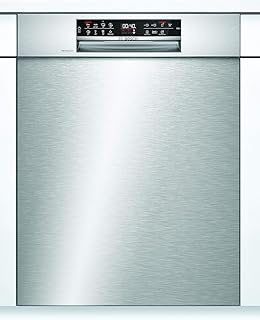 Bosch SMU6ZCS49E Serie 6 Unterbau-Geschirrspüler / A+++ / 60 cm / Edelstahl / 237 kWh/Jahr / 14 MGD / SuperSilence / EmotionLight / VarioSchublade / Home Connect