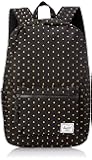 Herschel Settlement Mid Volume Backpack Black Gridlock Gold One