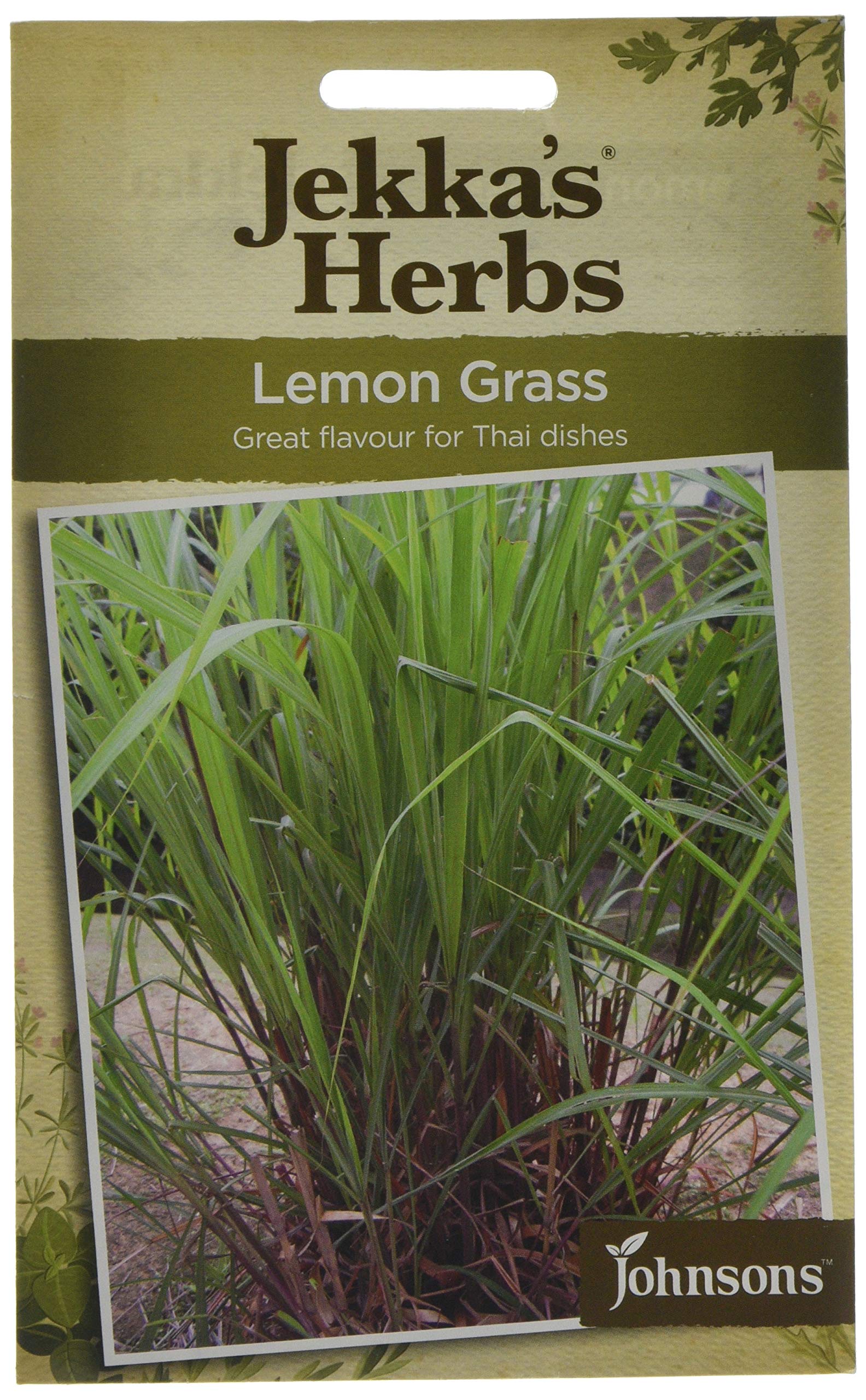 Johnsons 24250 Herb Seeds, Lemon Grass
