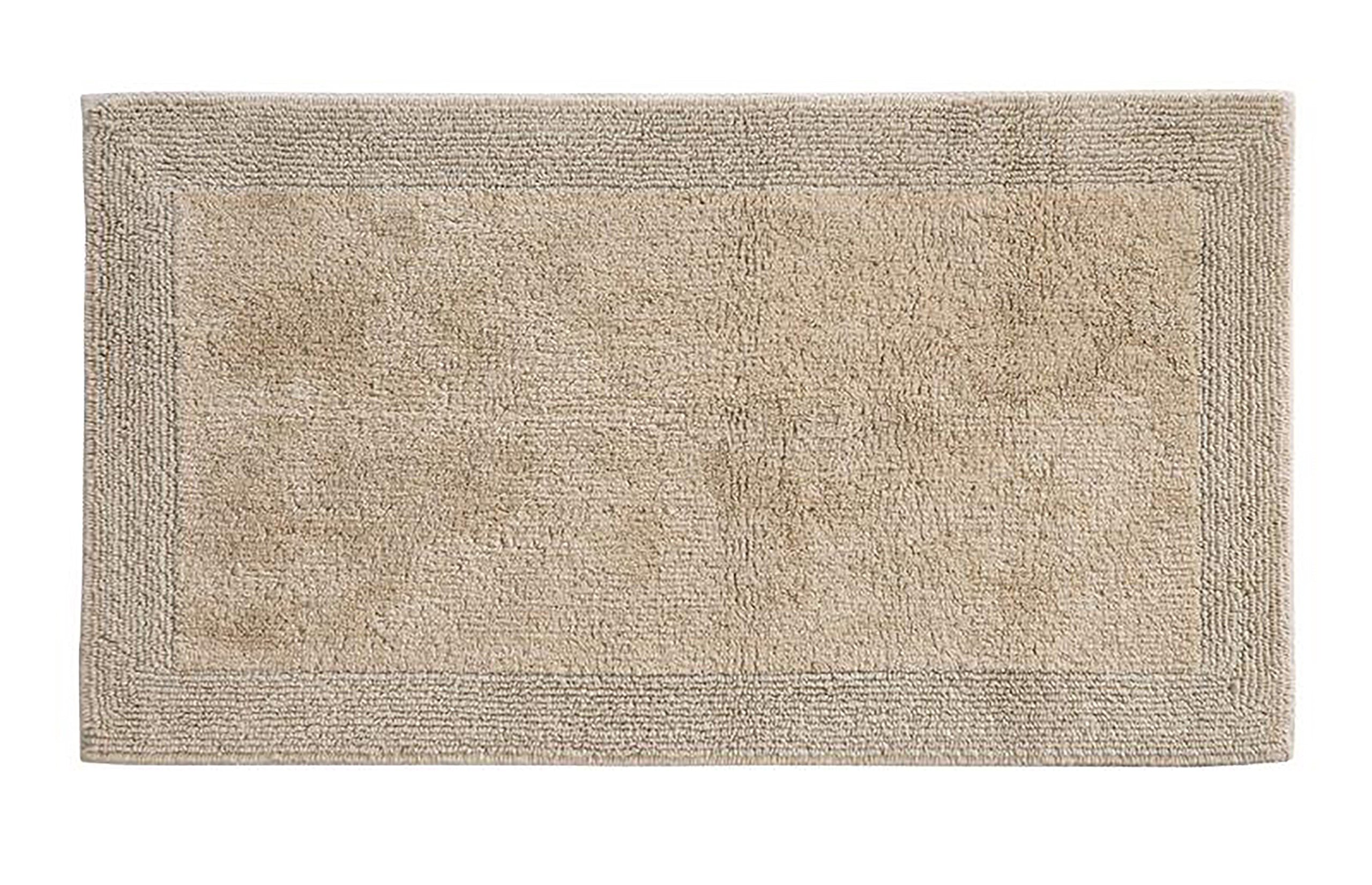 Grund Certified 100 Organic Cotton Reversible Bath Mat, Puro Series