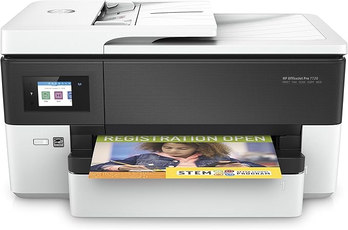 Hp Officejet Pro 7720 A3 Multifunktionsdrucker Weiss Amazon De Computer Zubehor