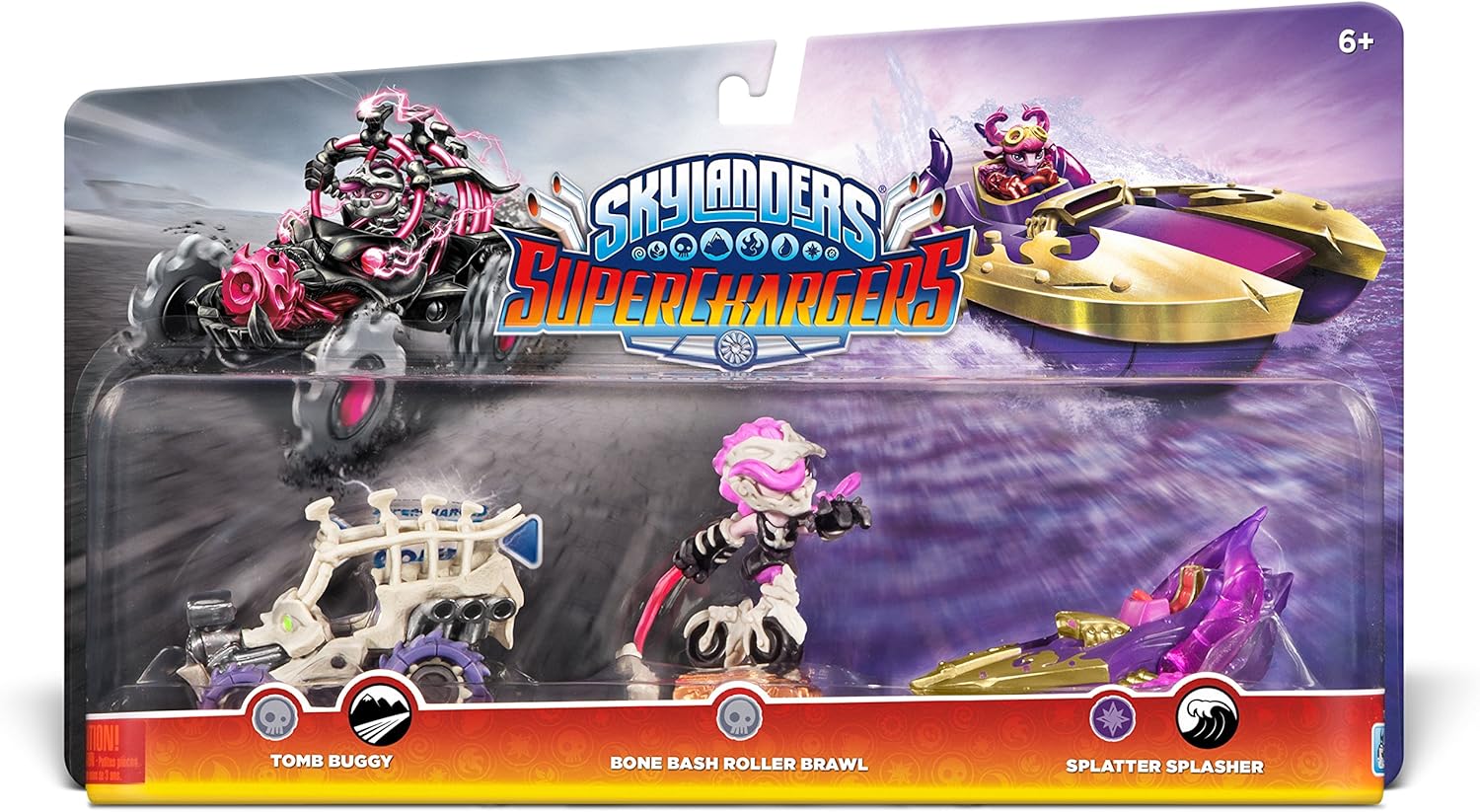 Skylanders: SuperChargers - 3 Pack Multi 2: Amazon.es: Videojuegos