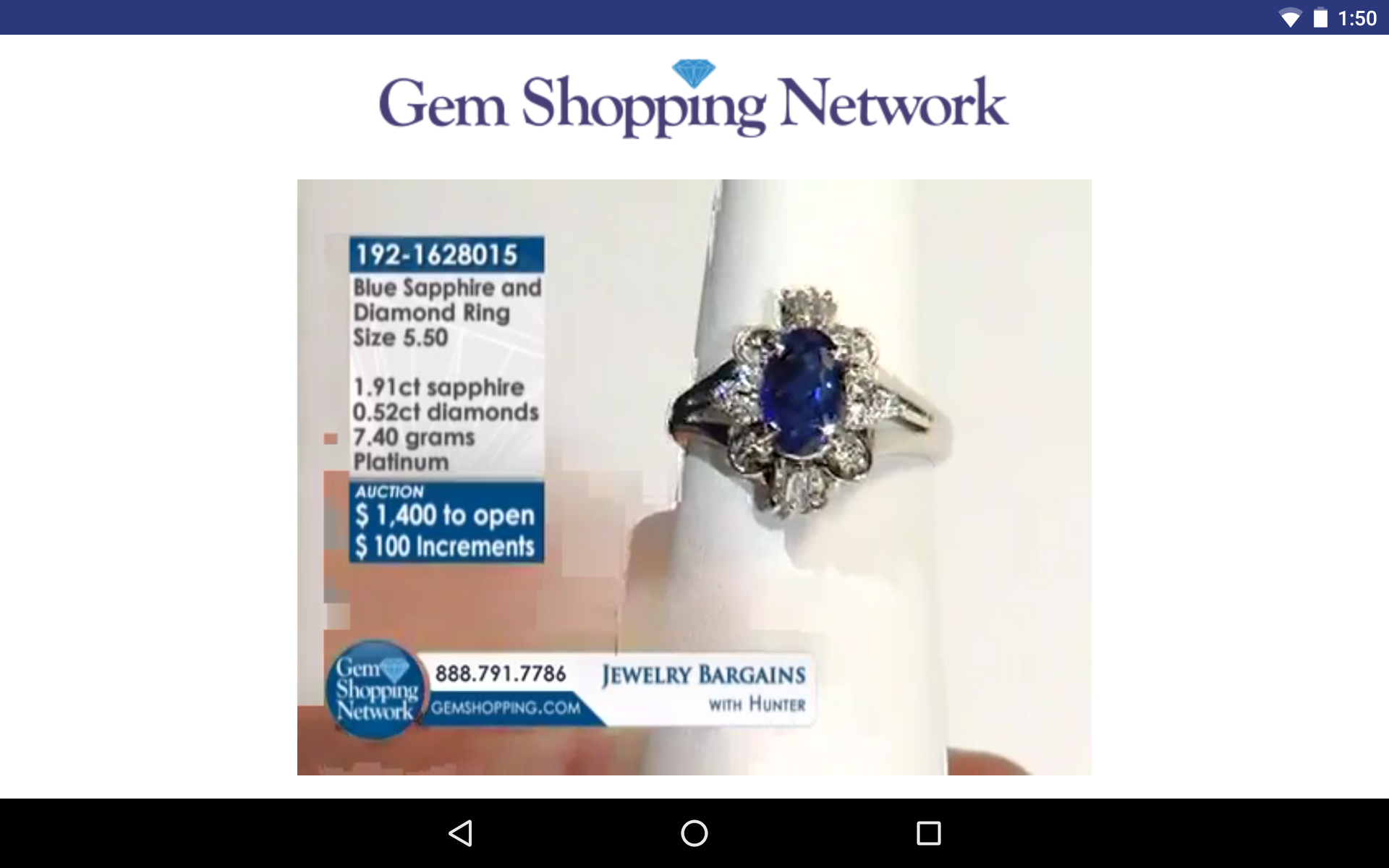 Gem Shopping Network Appstore for Android
