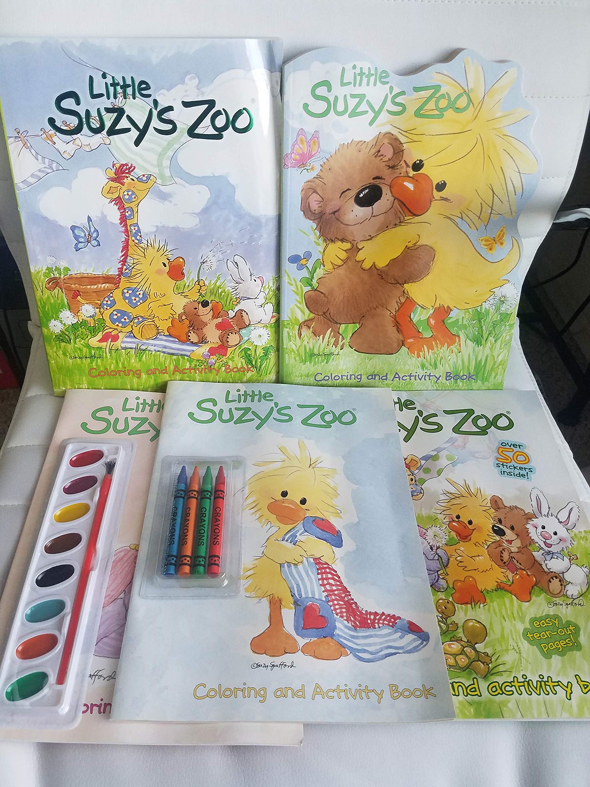 Little Suzy S Zoo Coloring And Activity Book Amazon Com Books