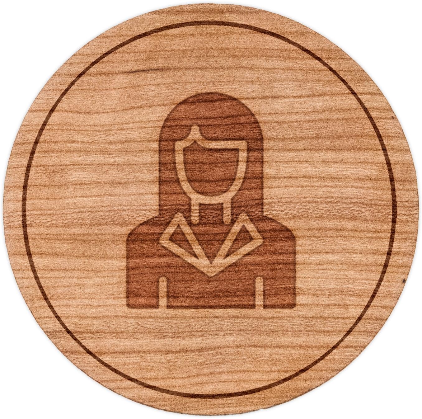 WOODEN ACCESSORIES COMPANY Wooden Refrigerator With