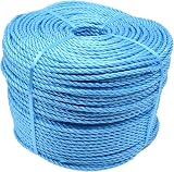EAI Blue Polypropylene Rope 6mm x 220 Metre Coil - General Purpose Strong view 3