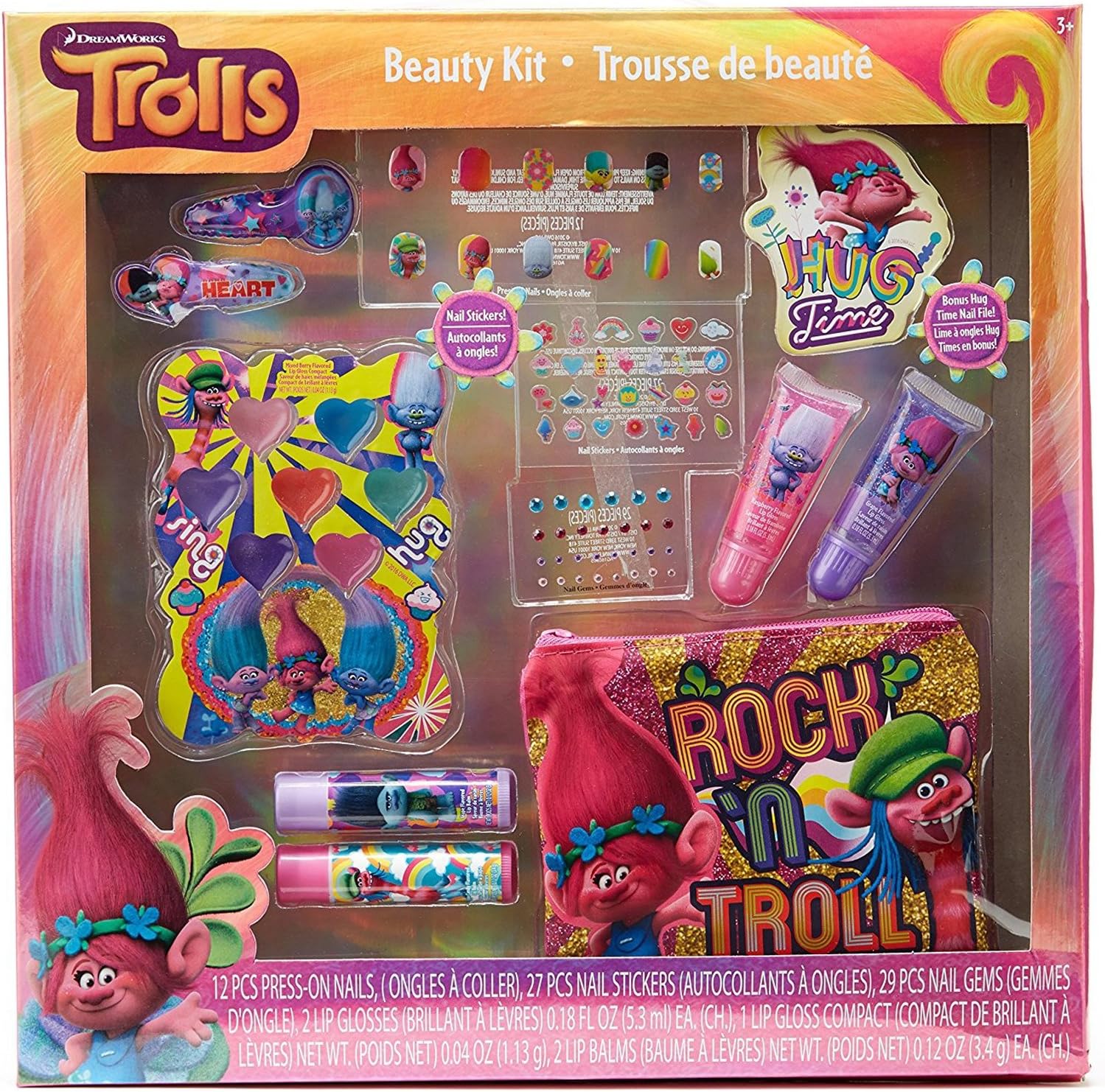 Dreamworks Trolls Dress Up with Poppy Cosmetic Beauty Gift Set