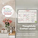 Smart Panda Magnetic Fridge Whiteboard Calendar Monthly Planner with 4 Colour view 4