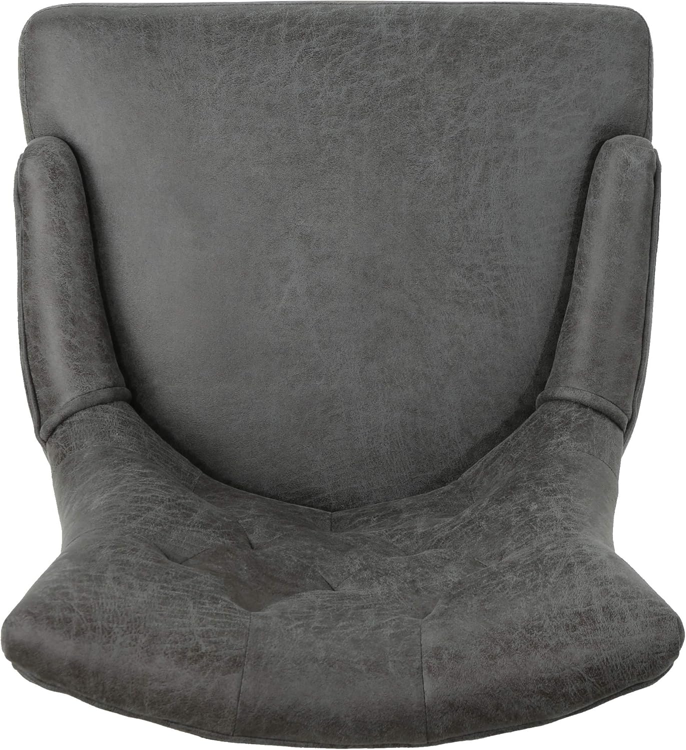Christopher Knight Home Bagnold Desk Chair, Slate + Chrome: Kitchen & Dining