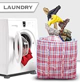 REQUISITE NEEDS 5 Pack Extra Large Jumbo Storage Laundry Bags 60x60cm view 3