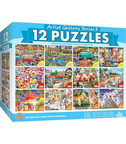 Amazon.com: Bits and Pieces 1000 Piece Jigsaw Puzzles for Adults