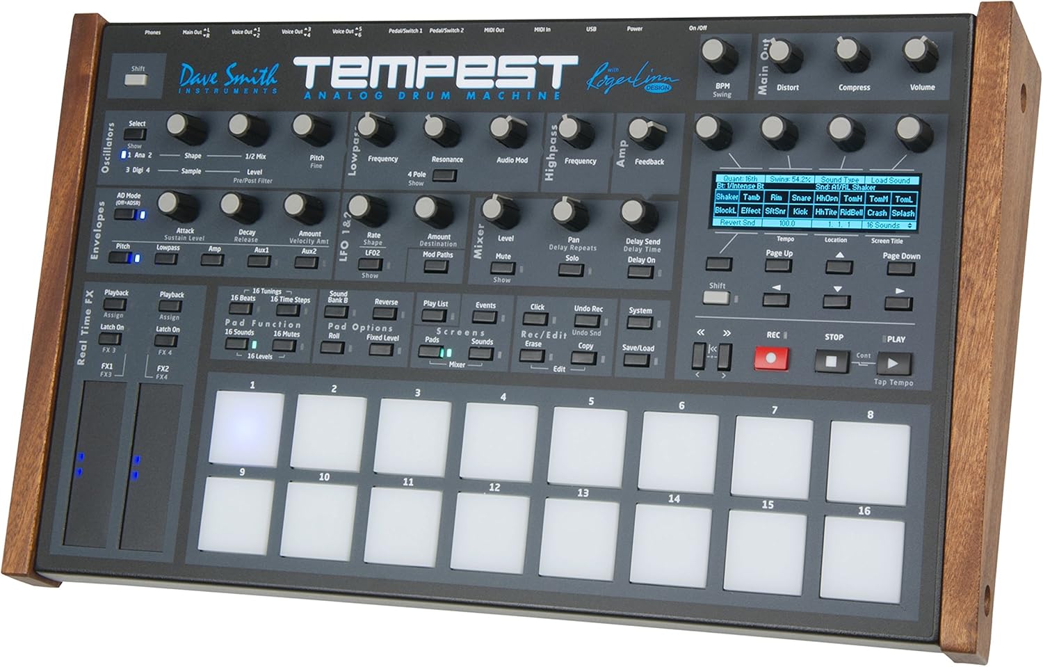 Tempest caja de ritmos: Amazon.es: Instrumentos musicales